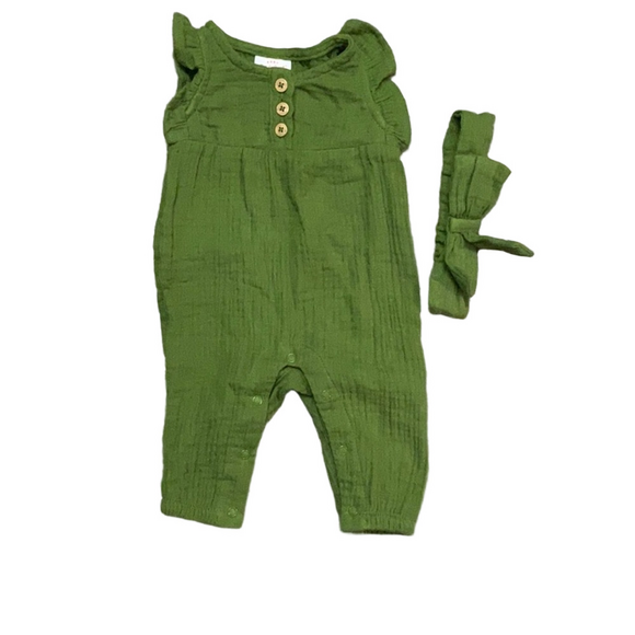 Cat & Jack Other - Baby Cat & Jack Romper with Headband